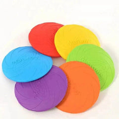 Colorful dog interactive game toy discs for engaging pet play.