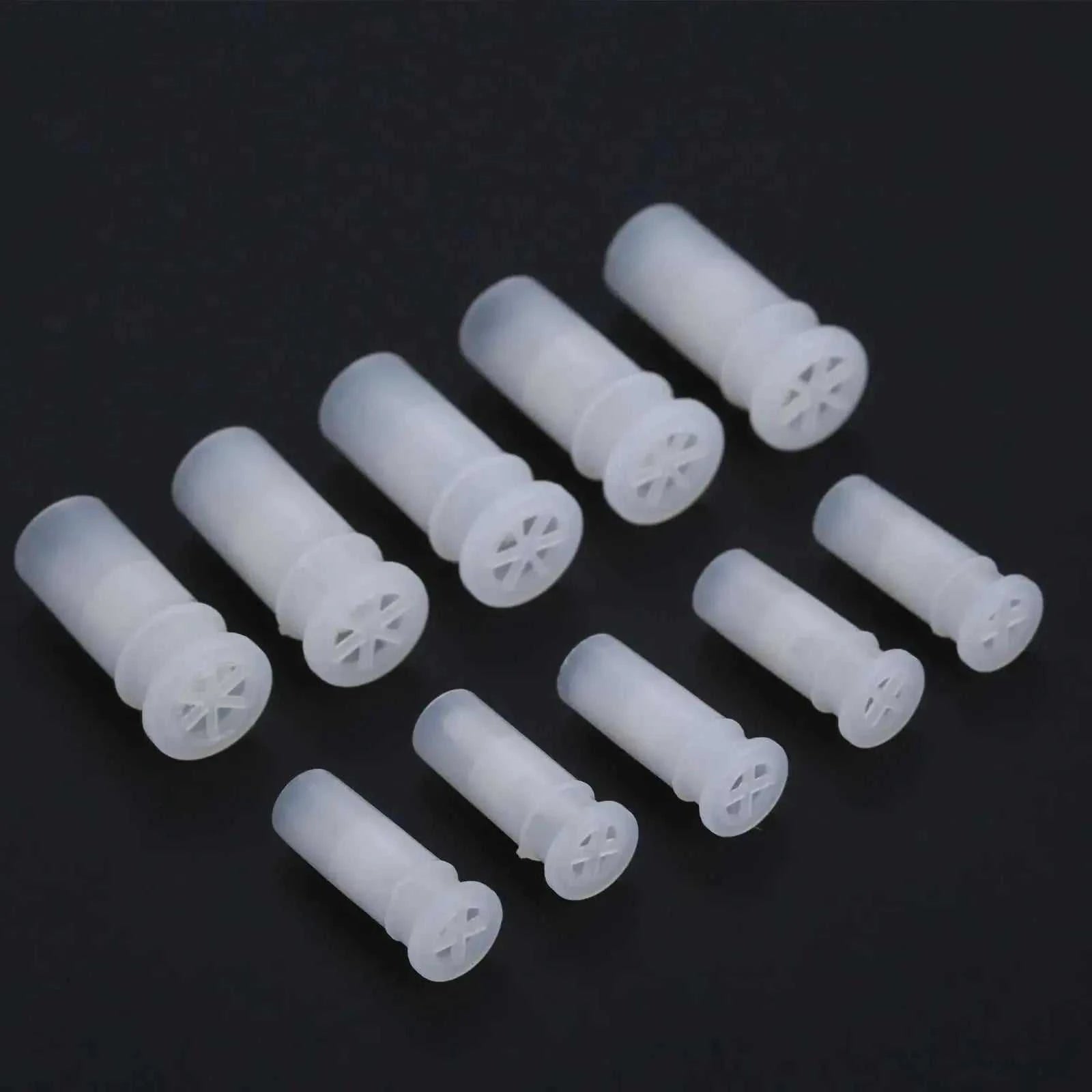 100Pcs Plastic White Toy Dog Cat Squeakers Shoes Repair Fix Pet Baby Toy Noise Maker Insert Replacement 15*6.5Mm/18.5*9Mm