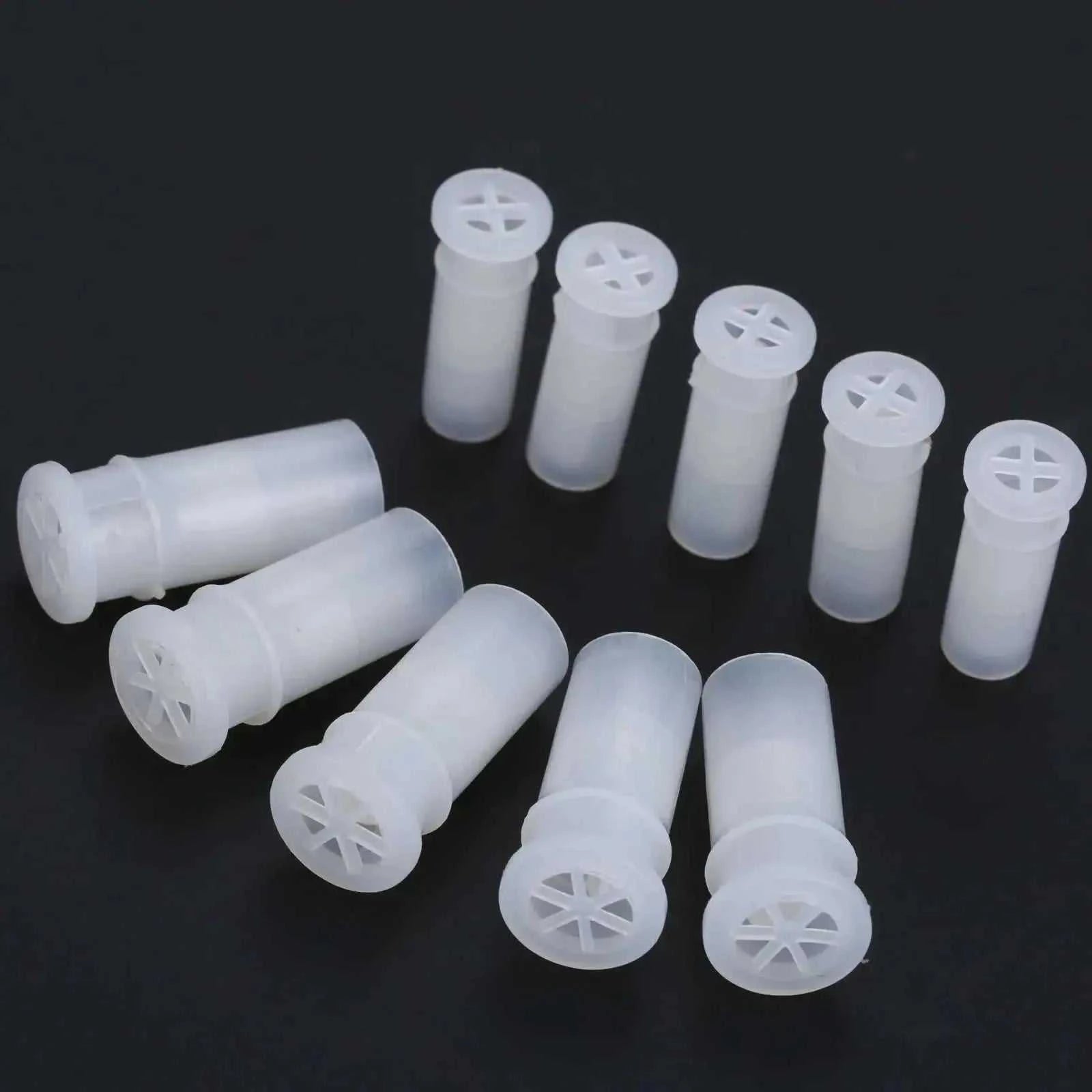 100Pcs Plastic White Toy Dog Cat Squeakers Shoes Repair Fix Pet Baby Toy Noise Maker Insert Replacement 15*6.5Mm/18.5*9Mm