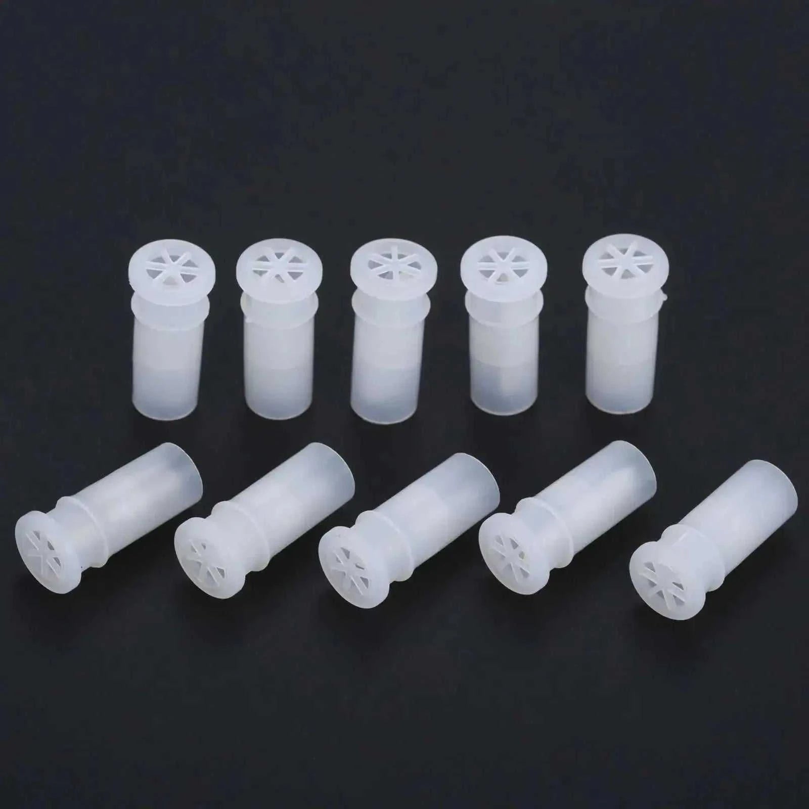 100Pcs Plastic White Toy Dog Cat Squeakers Shoes Repair Fix Pet Baby Toy Noise Maker Insert Replacement 15*6.5Mm/18.5*9Mm