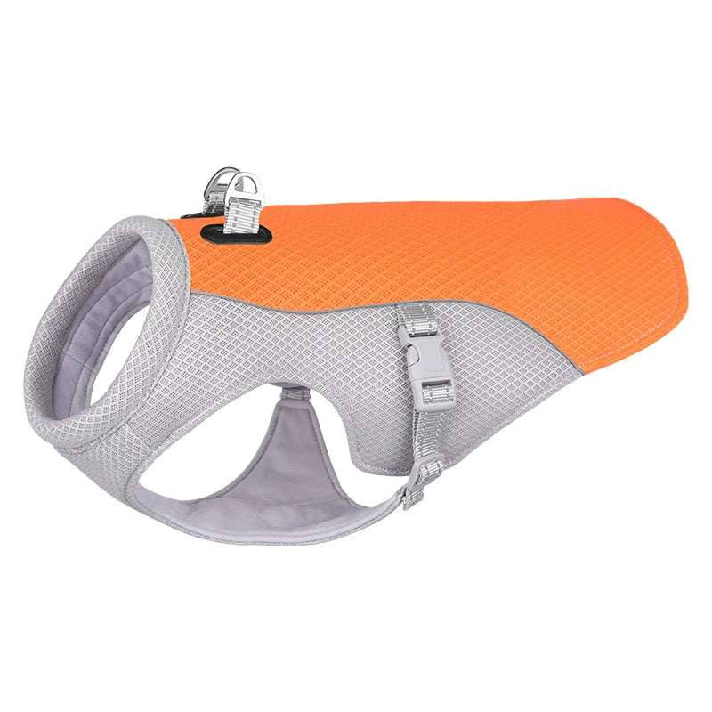 Summer Dog Cooling Vest Harness Reflective Quick Release Hot Pet Clothes Cool Jacket for Small Medium Largr Dog Accessories