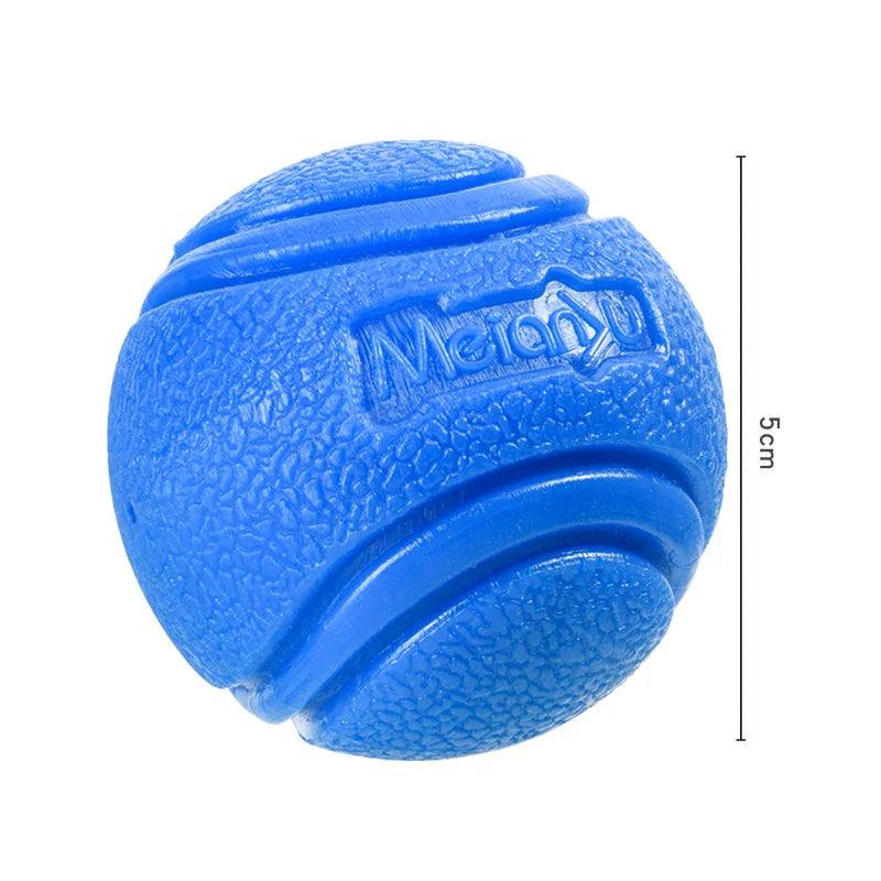 Solid Bite-Resistant Chewing Toy Ball for Pet Dog, Indestructible Ball, Rubber Training, Interactive Game, 5Cm