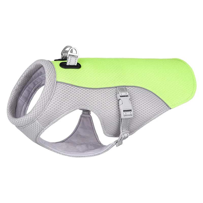 Summer Dog Cooling Vest Harness Reflective Quick Release Hot Pet Clothes Cool Jacket for Small Medium Largr Dog Accessories