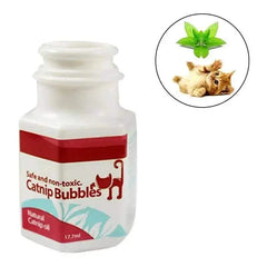 New Catnip Bubbles Cat Catnip Essential Oil Spray Interactive Toys Harmless Funny Bubbles Pet Toys 177ML Dropshipping Classical