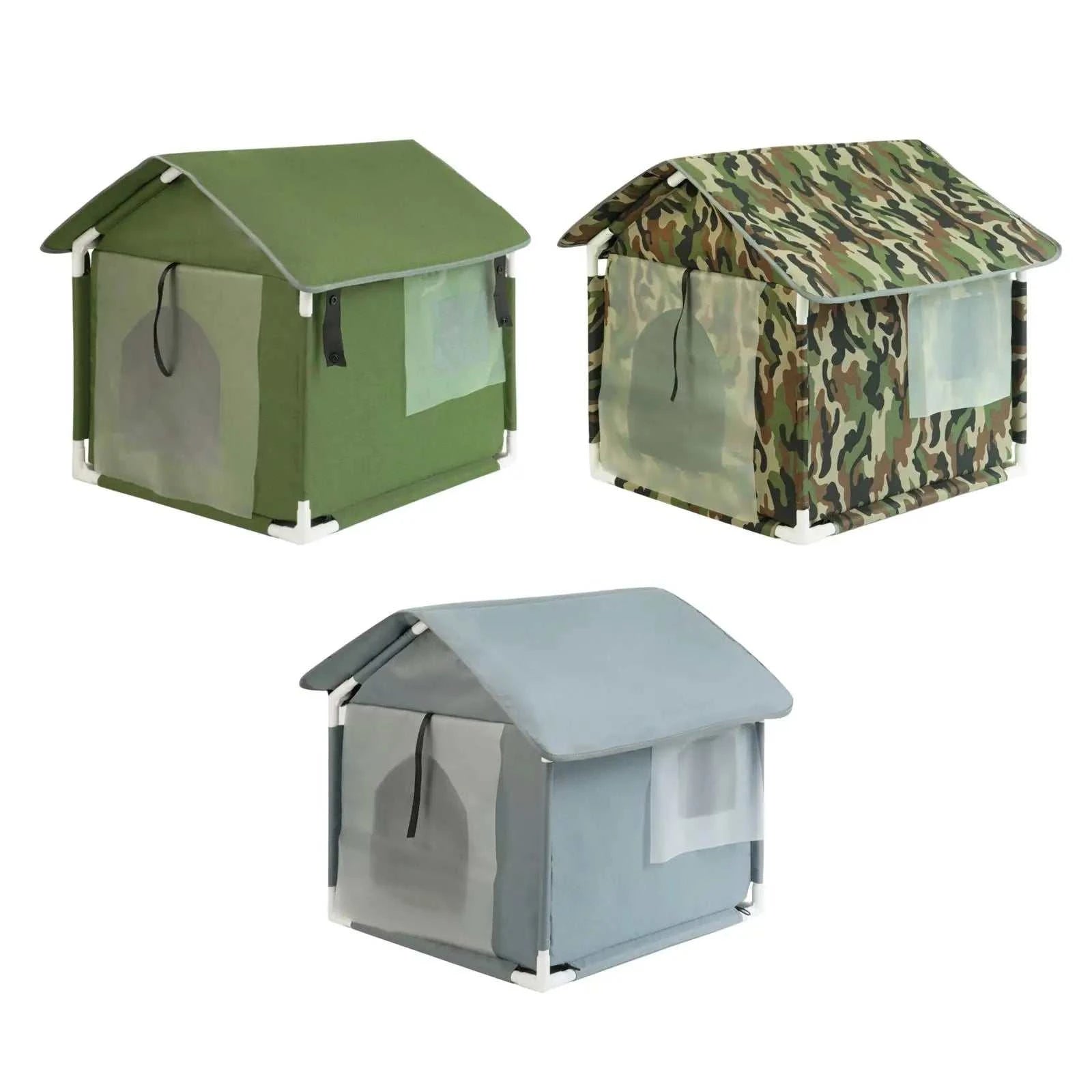 Durable Outdoor Cat House | Cozy and Weatherproof Shelters for Cats !!