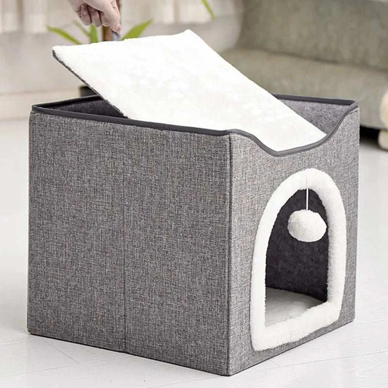 Covered Pet Cave Beds & Furniture | Comfort & Style for Pets