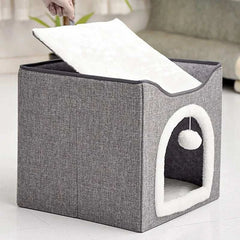 Covered Pet Cave Beds & Furniture | Comfort & Style for Pets