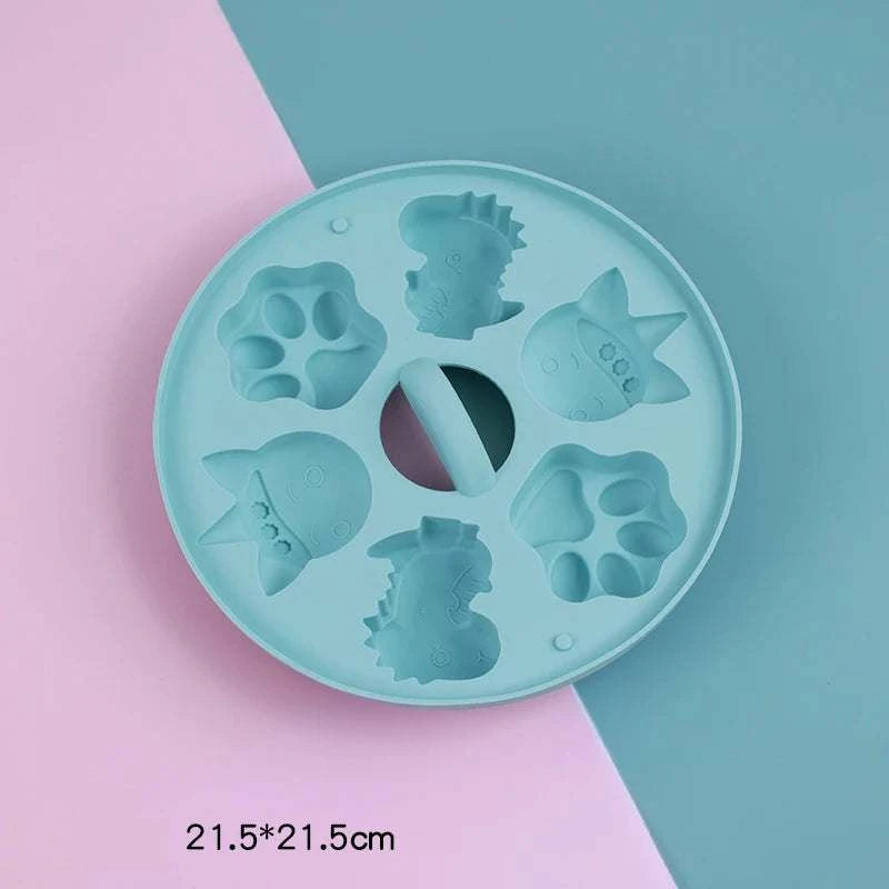 Silicone Baby Food Supplement Mold | Perfect for Rice Cakes & Biscuits