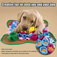 Pet Dogs Snuffle Mat Pet Leak Food anti Choking Mat Cat Dog Training Blanket Nose Work Toy Pet Slowing Feeding Intelligence Mat