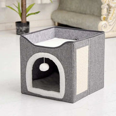 Covered Pet Cave Beds & Furniture | Comfort & Style for Pets