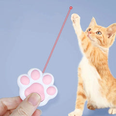 Rechargeable Cat Toy Multifunctional Interactive Cat Teaser IQ Training