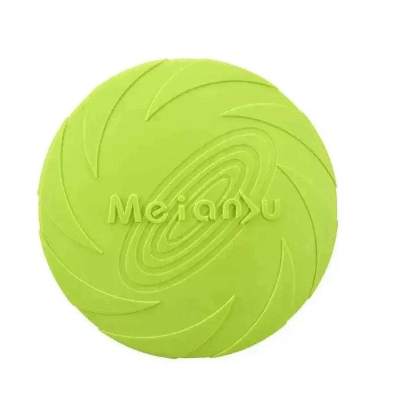 Durable green dog interactive game toy for engaging pet play.