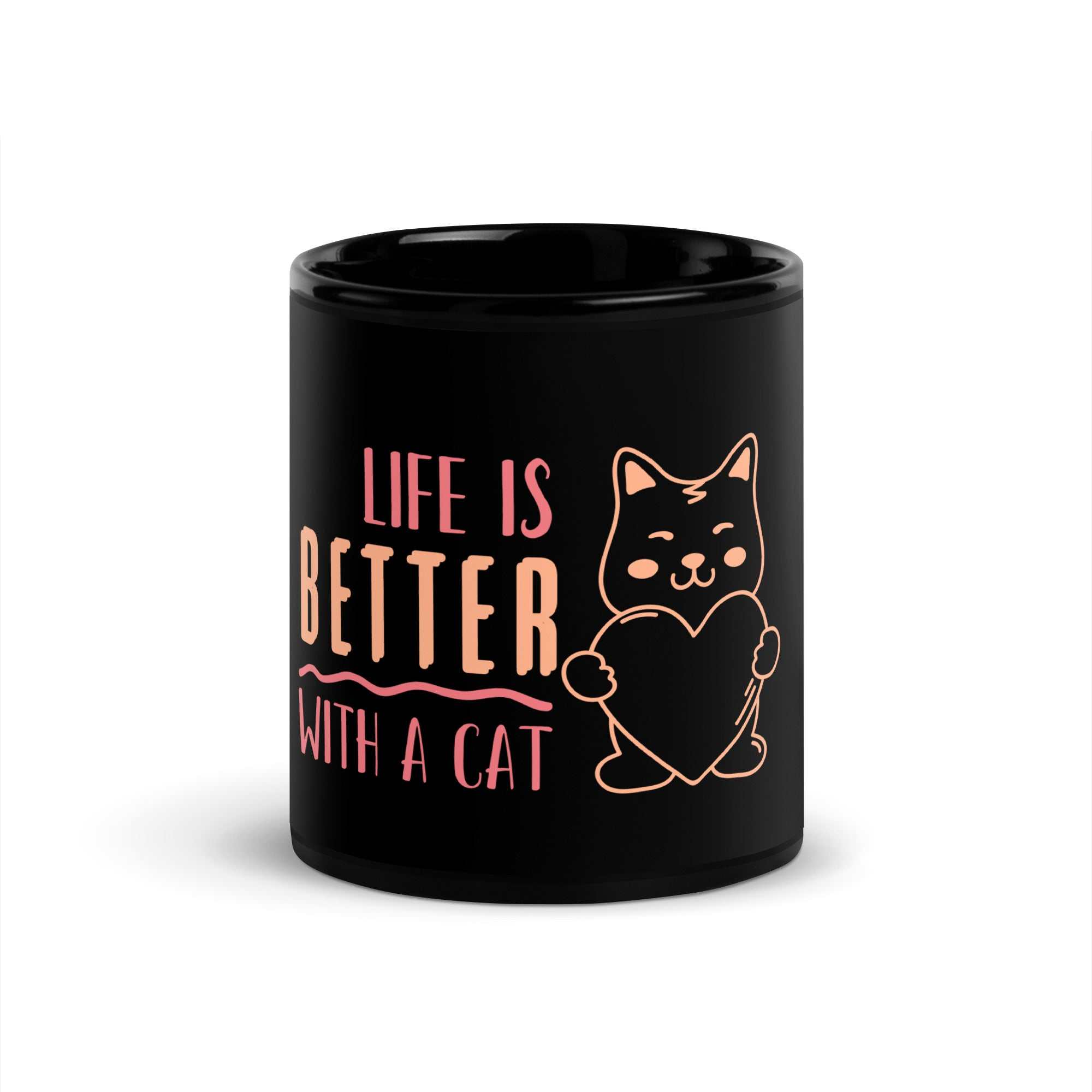 Black Glossy Mug MBF Goods