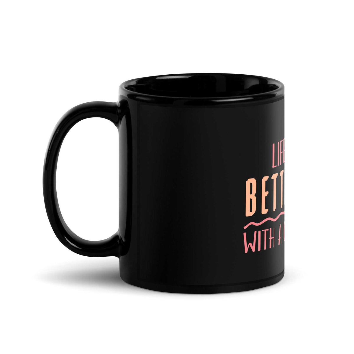 Black Glossy Mug MBF Goods