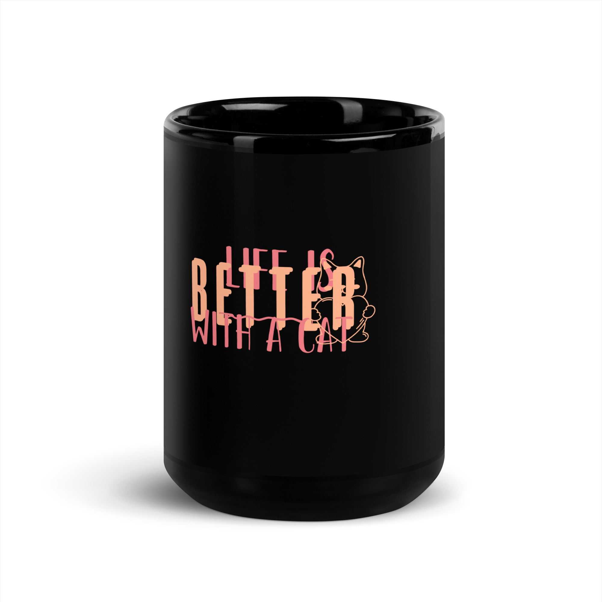 Black Glossy Mug MBF Goods