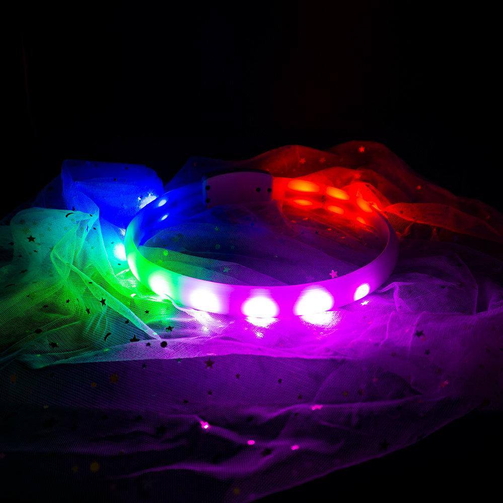 Usb Rechargeable Led Dog Collar: Keep Your Pet Safe and Stylish at Night!