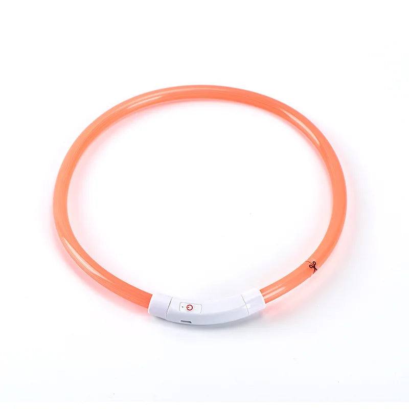 Dog Light Collar Detachable Glowing Anti-Lost Collar LED for Pet Dogs