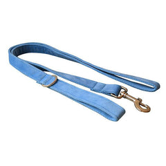 Luxury Velvet Dog Collar and Leash Set