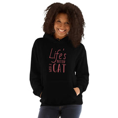 "Life is Where My Cat Is" Hoodie MBF Goods