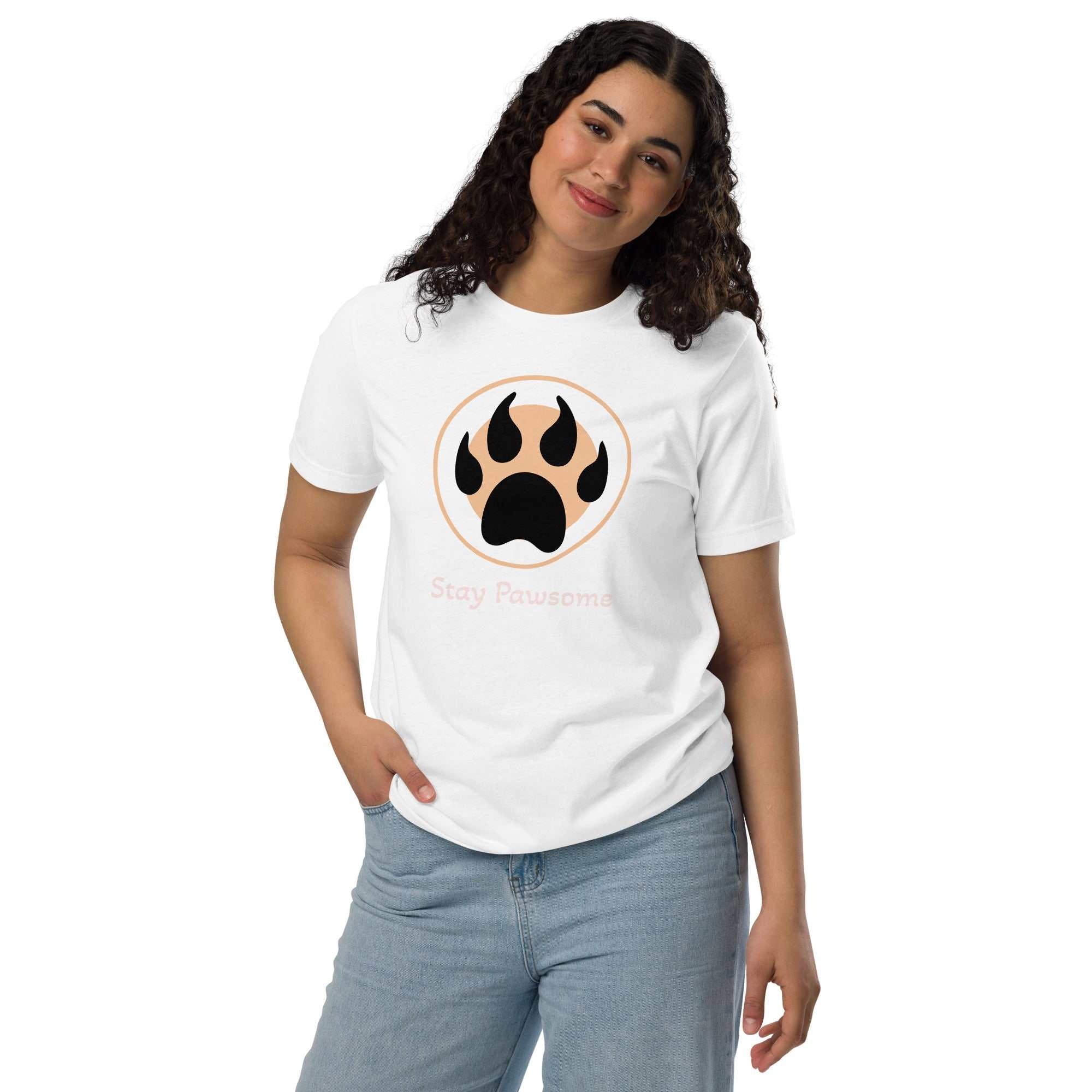 "Stay Pawsome" T-shirt MBF Goods